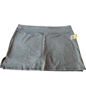 Athletic Works Gray mini skirt Skort XXL